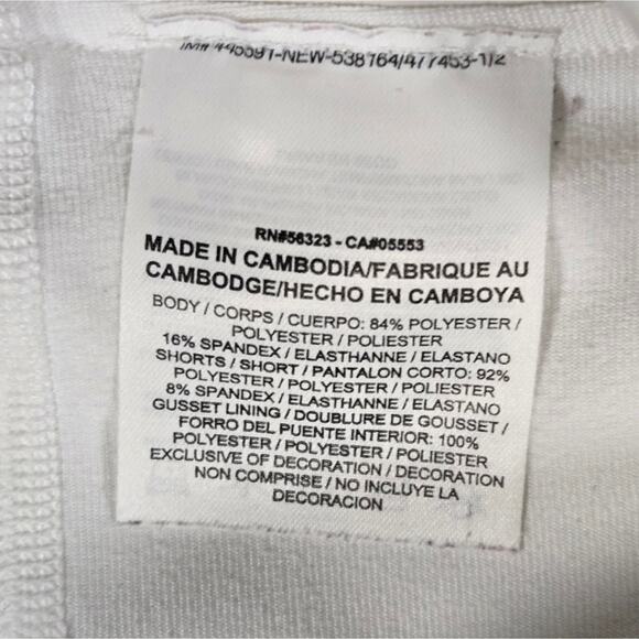 Nike Dri Fit Women's Ivory White Tennis Mini Skirt Size Medium - Picture 8 of 10